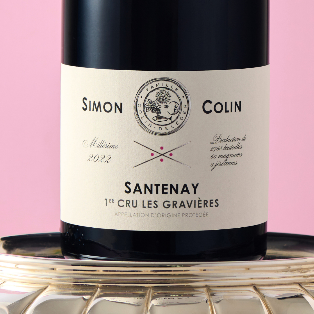 Simon Colin Santenay 1er Cru "La Gravieres" 2022 Artistic Shot