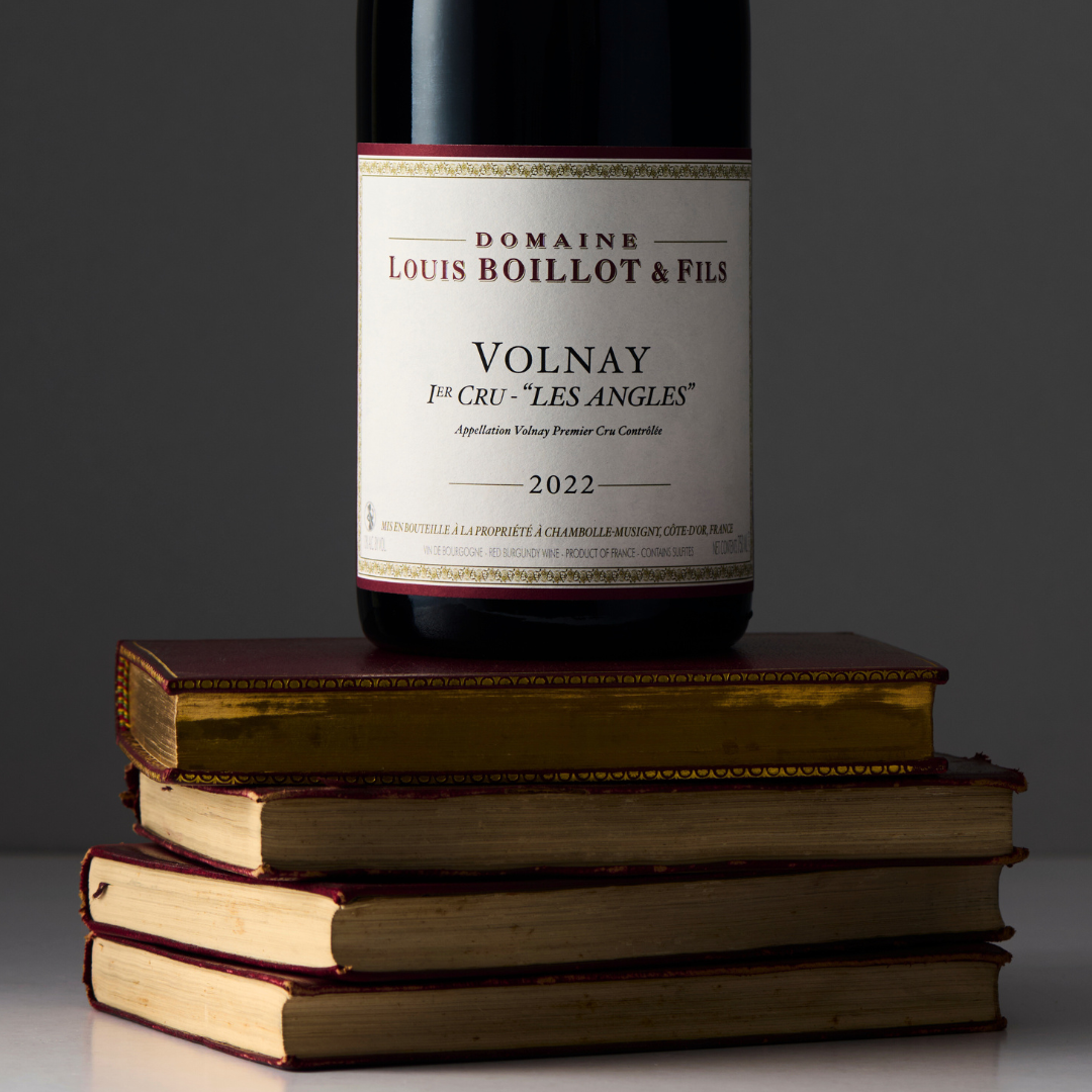 Louis Boillot Volnay 1er Cru Les Angles 2022 Artistic Shot