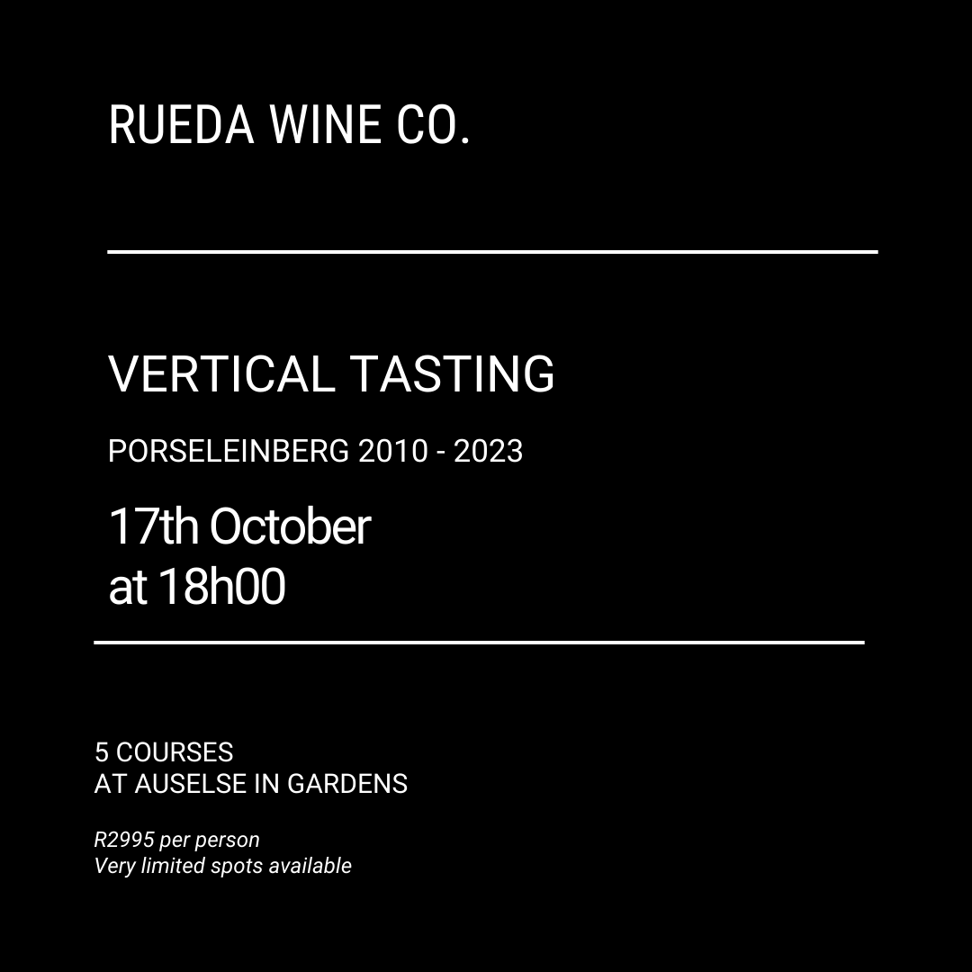 Porseleinberg Vertical Tasting 2010-2023